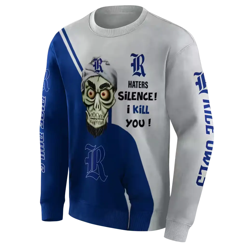rice owls achmed skull navy blue hoodie new arrival rice owls achmed skull navy blue hoodie new arrival