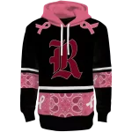 rice owls awareness ribbon black pink hoodie best selling