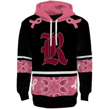 rice owls awareness ribbon black pink hoodie best selling