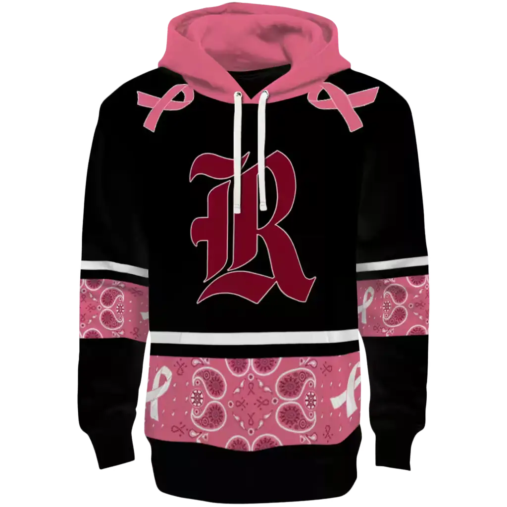 rice owls awareness ribbon black pink hoodie best selling rice owls awareness ribbon black pink hoodie best selling