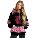 rice owls awareness ribbon black pink hoodie best selling