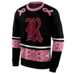 rice owls awareness ribbon black pink hoodie best selling