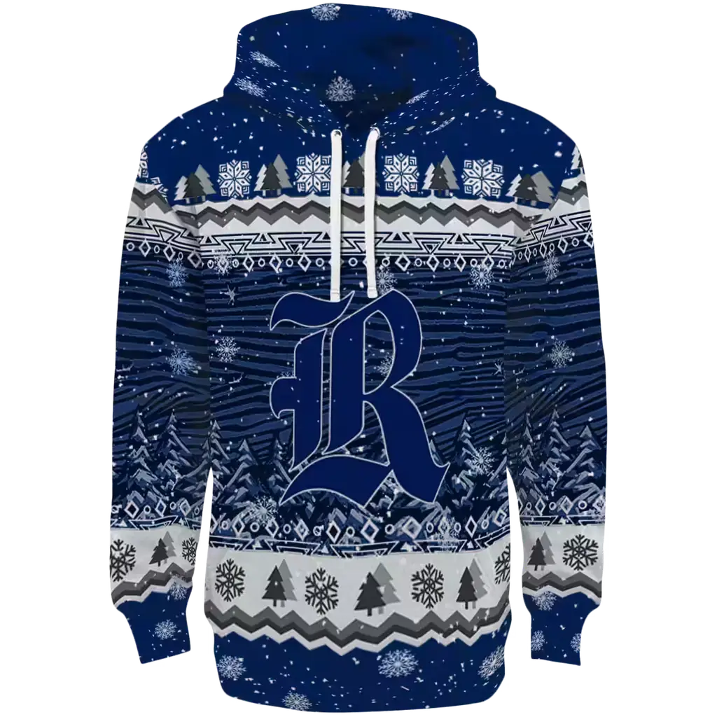 rice owls christmas trees navy blue hoodie best selling rice owls christmas trees navy blue hoodie best selling