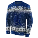 rice owls christmas trees navy blue hoodie best selling