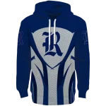 rice owls concentric lines navy blue black hoodie best selling