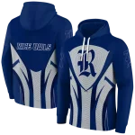 rice owls concentric lines navy blue black hoodie best selling