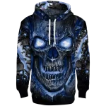 rice owls demonic skull navy blue black hoodie best selling
