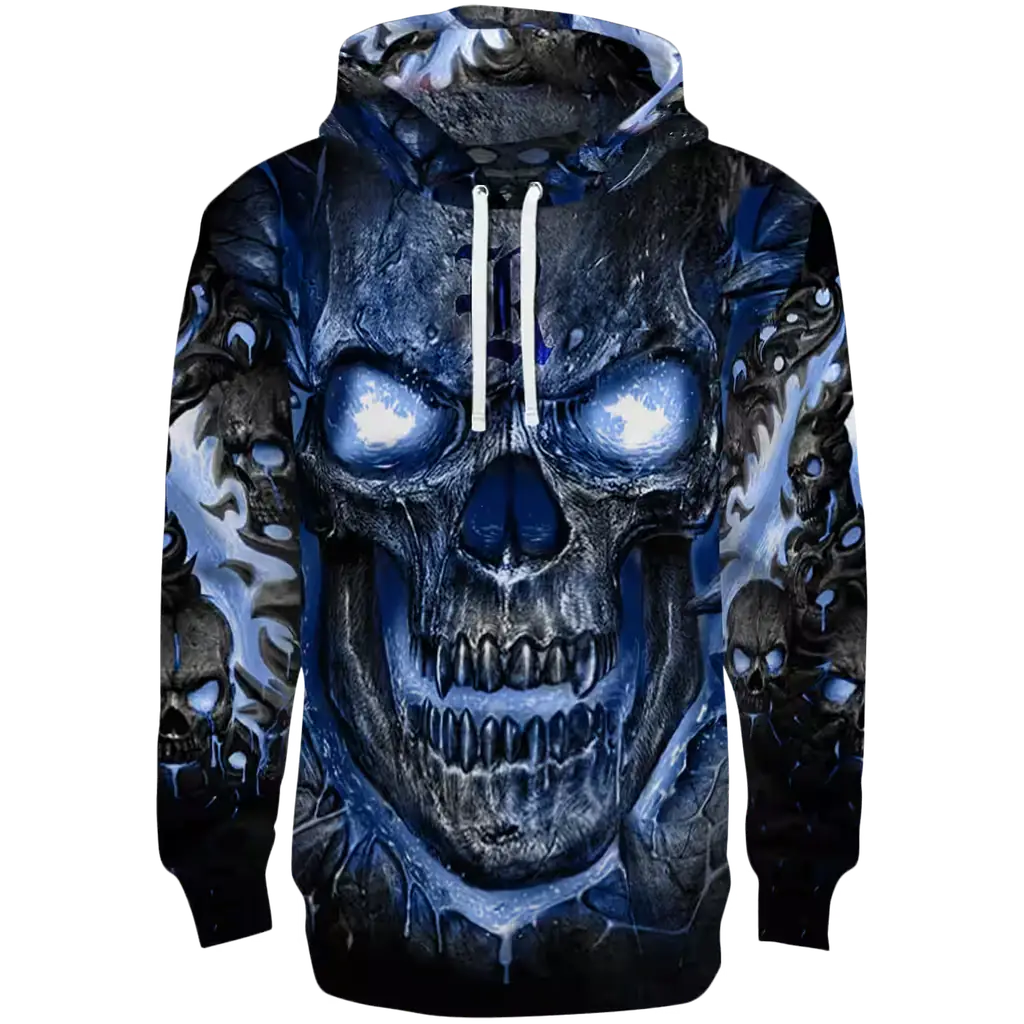 rice owls demonic skull navy blue black hoodie best selling rice owls demonic skull navy blue black hoodie best selling