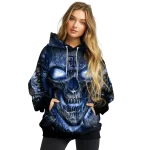 rice owls demonic skull navy blue black hoodie best selling