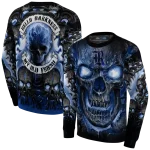 rice owls demonic skull navy blue black hoodie best selling