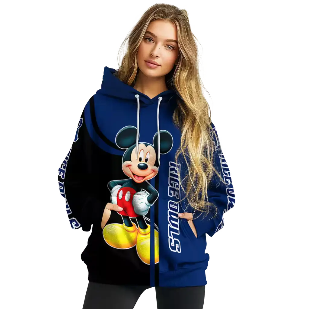 rice owls mickey mouse navy blue black hoodie high quality rice owls mickey mouse navy blue black hoodie high quality