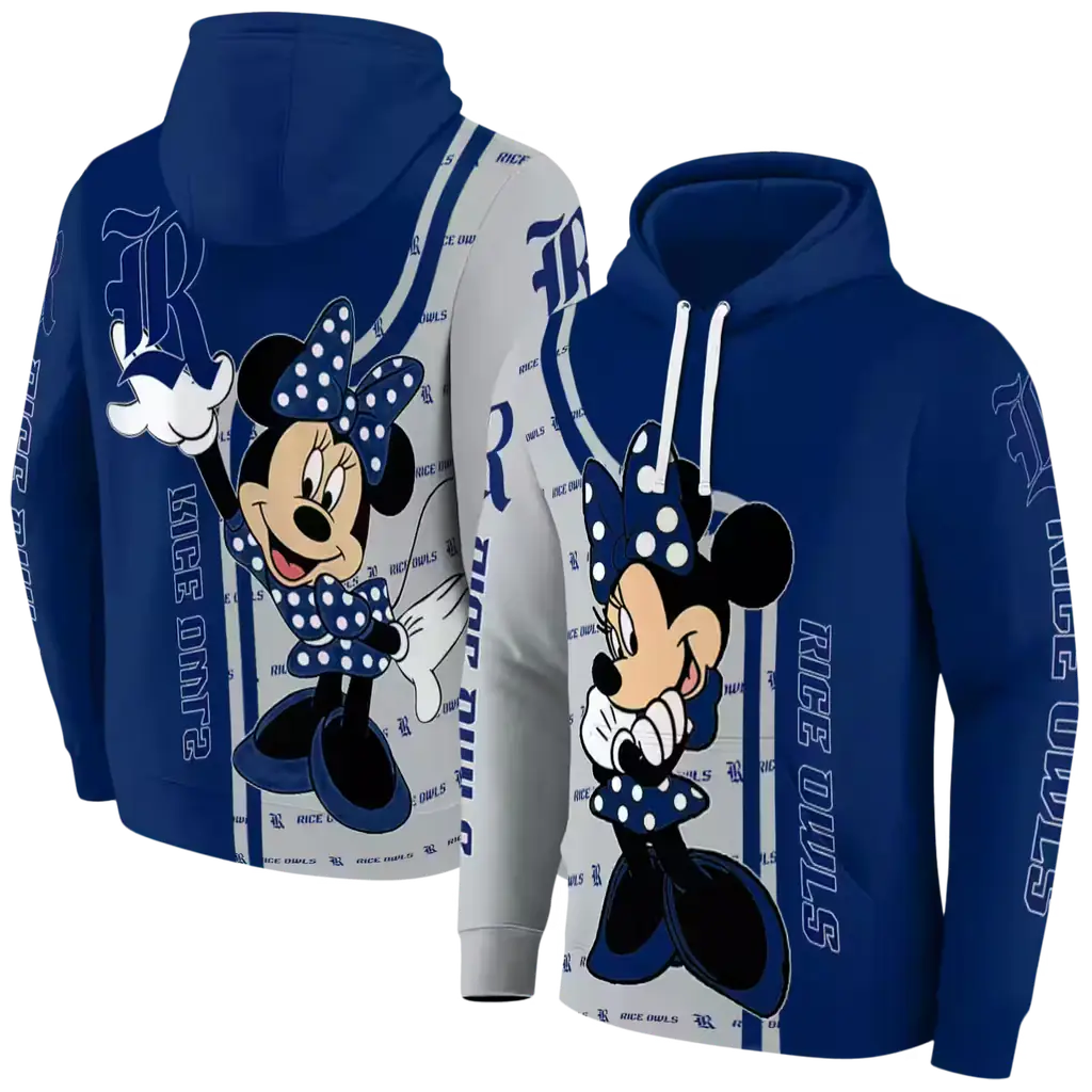 rice owls minnie mouse navy blue hoodie fashion forward rice owls minnie mouse navy blue hoodie fashion forward