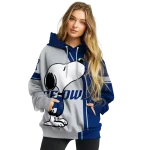rice owls playful snoopy navy blue hoodie best selling