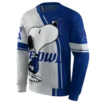 rice owls playful snoopy navy blue hoodie best selling