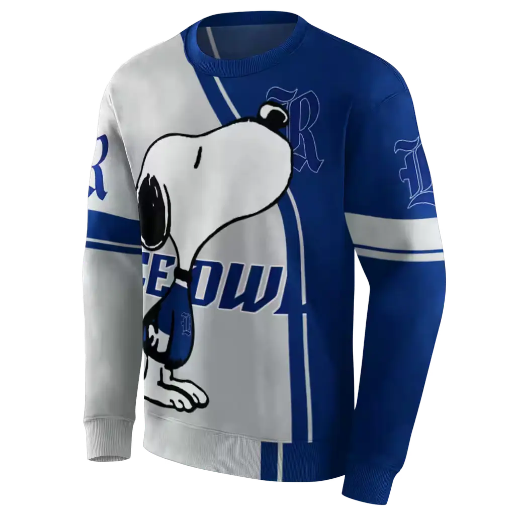 rice owls playful snoopy navy blue hoodie new arrival rice owls playful snoopy navy blue hoodie new arrival