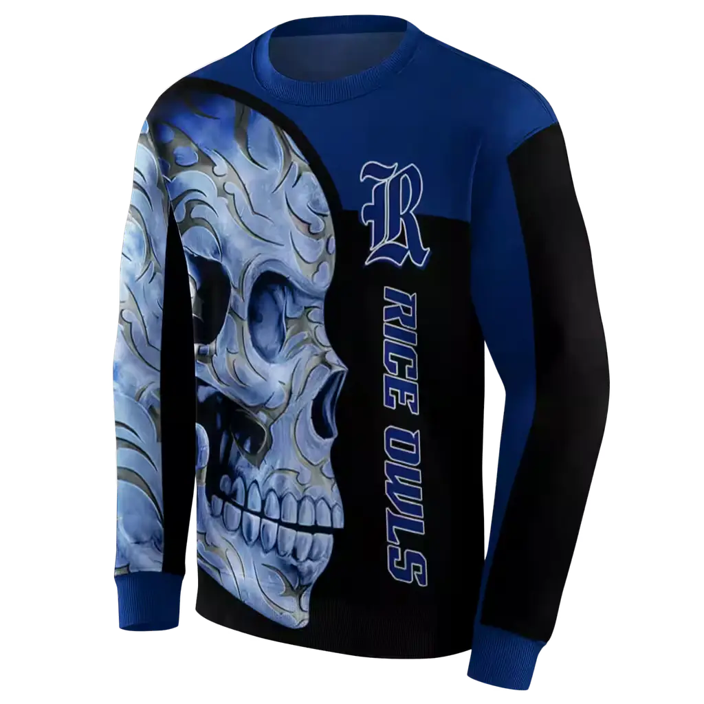 rice owls skull motif navy blue black hoodie new arrival rice owls skull motif navy blue black hoodie new arrival