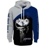 rice owls skull punisher grey black hoodie best selling