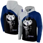 rice owls skull punisher grey black hoodie best selling