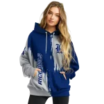 rice owls splatter effect navy blue hoodie best selling