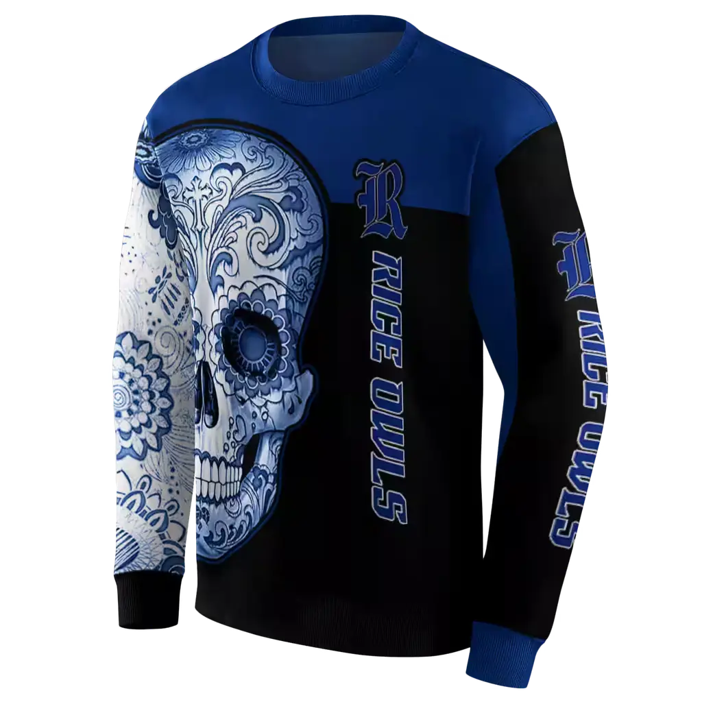 rice owls sugar skull navy blue black hoodie new arrival rice owls sugar skull navy blue black hoodie new arrival