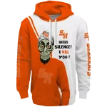 sam houston bearkats achmed skull orange hoodie best selling