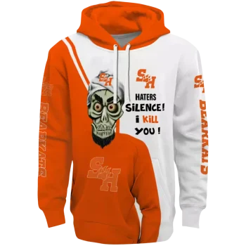 sam houston bearkats achmed skull orange hoodie best selling
