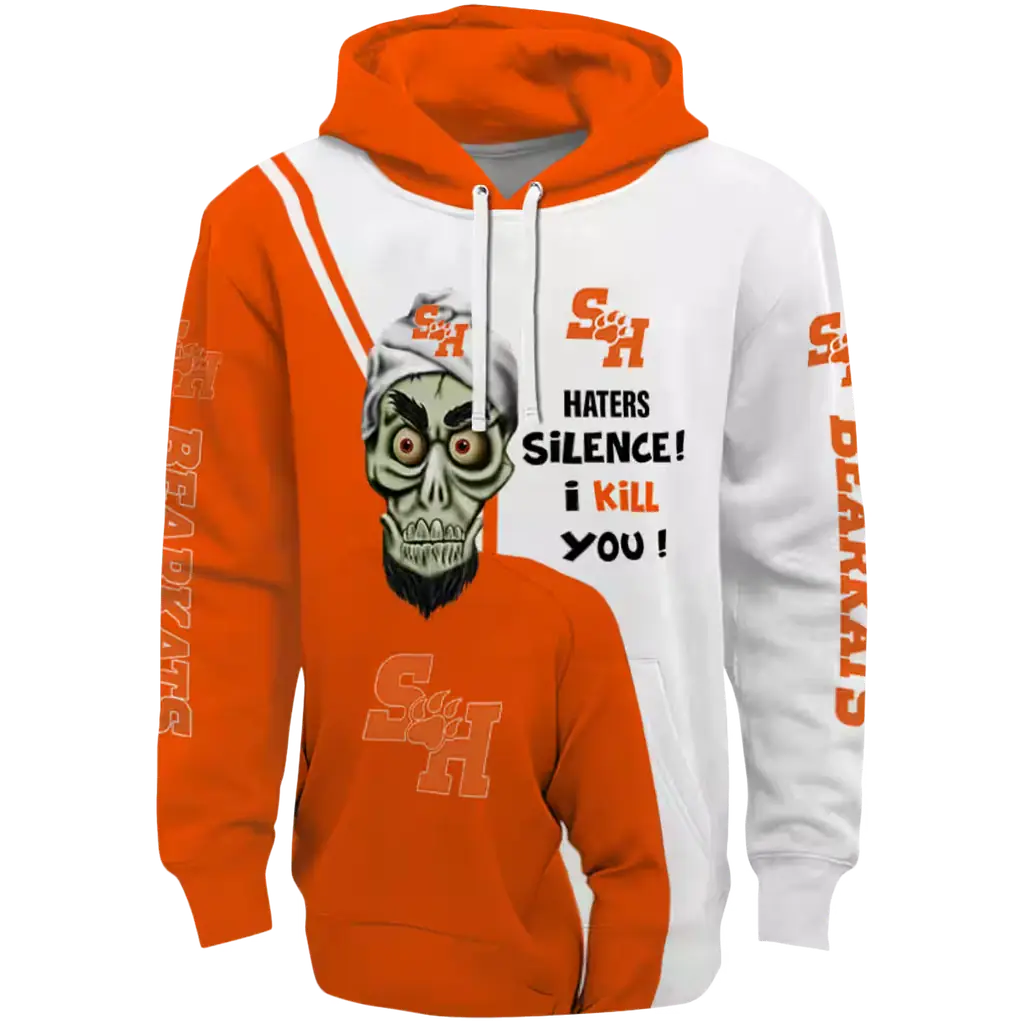sam houston bearkats achmed skull orange hoodie best selling sam houston bearkats achmed skull orange hoodie best selling