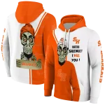 sam houston bearkats achmed skull orange hoodie best selling