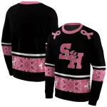 sam houston bearkats awareness ribbon black pink hoodie best selling