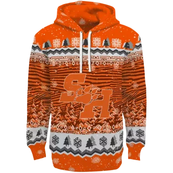 sam houston bearkats christmas trees orange hoodie best selling