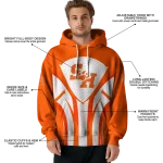 sam houston bearkats concentric lines orange black hoodie best selling