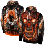 sam houston bearkats demonic skull orange black hoodie best selling