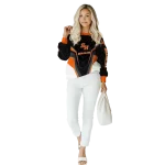 sam houston bearkats futuristic pattern orange black hoodie best selling