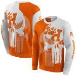 sam houston bearkats graphic punisher orange white hoodie best selling