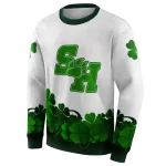 sam houston bearkats lucky motif white green hoodie best selling