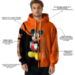 sam houston bearkats mickey mouse orange black hoodie best selling