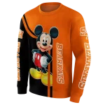 sam houston bearkats mickey mouse orange black hoodie best selling