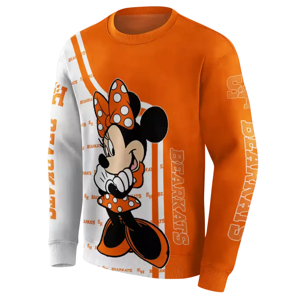 sam houston bearkats minnie mouse orange hoodie new arrival sam houston bearkats minnie mouse orange hoodie new arrival