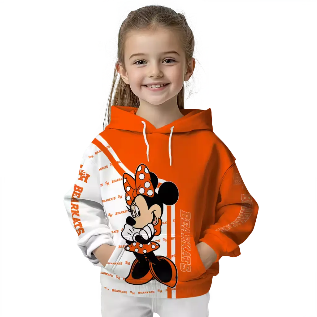 sam houston bearkats minnie mouse orange hoodie top rated sam houston bearkats minnie mouse orange hoodie top rated