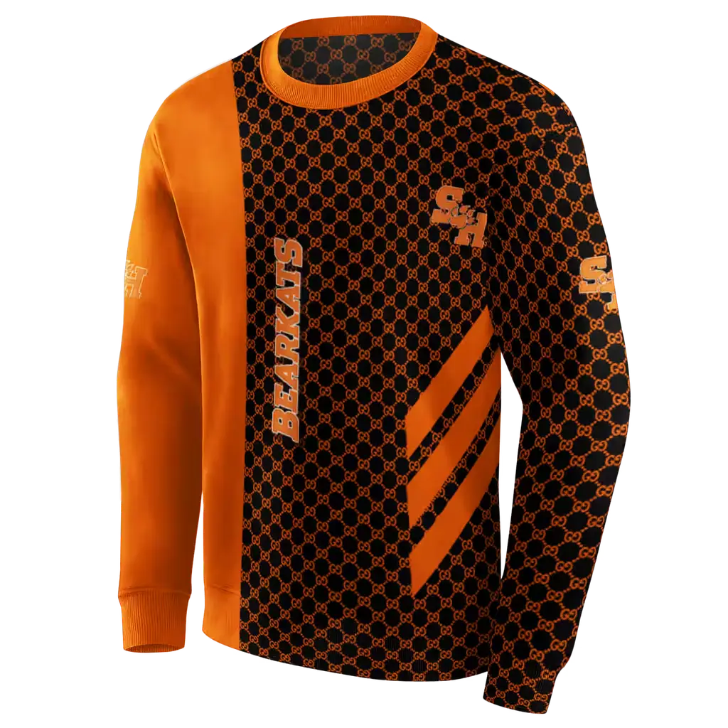sam houston bearkats monogram pattern orange hoodie new arrival sam houston bearkats monogram pattern orange hoodie new arrival
