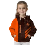 sam houston bearkats monogram pattern orange hoodie best selling