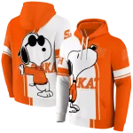 sam houston bearkats playful snoopy orange hoodie best selling
