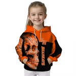 sam houston bearkats skull motif orange black hoodie best selling