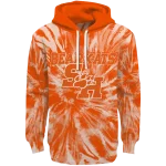 sam houston bearkats tie dye pattern orange hoodie best selling