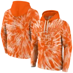 sam houston bearkats tie dye pattern orange hoodie best selling