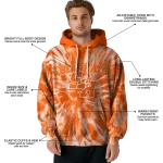 sam houston bearkats tie dye pattern orange hoodie best selling