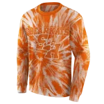sam houston bearkats tie dye pattern orange hoodie best selling
