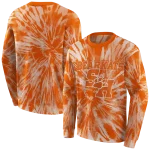 sam houston bearkats tie dye pattern orange hoodie best selling