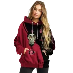 san diego state aztecs achmed skull red hoodie best selling