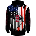 san diego state aztecs american pride black hoodie best selling